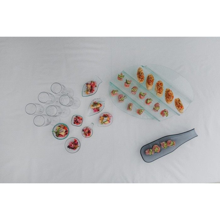 Блюдо стеклянное сервировочное Magistro &laquo;Авис&raquo;, 4 ступени, 31&times;45&times;12,5 см