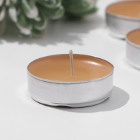 Свечи чайные ароматические, 6 штук, ваниль Свечи чайные ароматические, 6 штук, ваниль