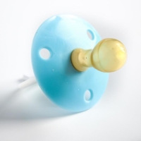 Соска - пустышка латексная классическая &laquo;Ягодка&raquo;, от 0 мес., цвет МИКС