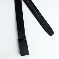 Ремень мужской, ширина 3,5 см, пряжка автомат, цвет чёрный Ремень мужской, ширина 3,5 см, пряжка автомат, цвет чёрный