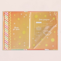 Свидетельство о рождении "Солнышко" тиснение, А5