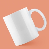 Кружка керамическая &laquo;Е - Екатерина&raquo;, 320 мл, цвет белый