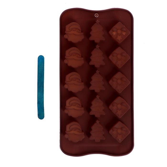 Набор для опытов &laquo;Новогодняя гирлянда из эпоксидной смолы&raquo;, ёлочки