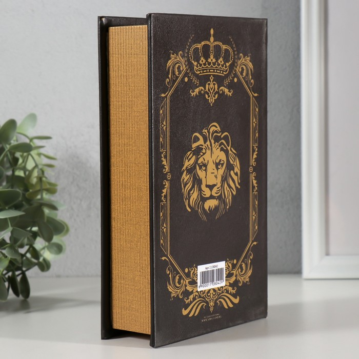 Сейф дерево книга кожзам Сейф дерево книга кожзам "Сила власти" 21х13х5 см