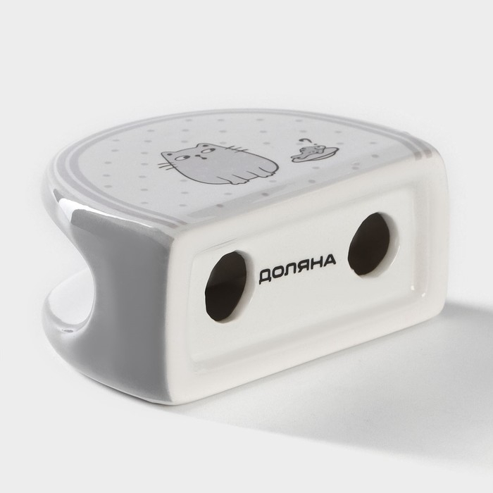 Салфетница Доляна &laquo;Уютные коты&raquo;, 9,5&times;4,5&times;7 см