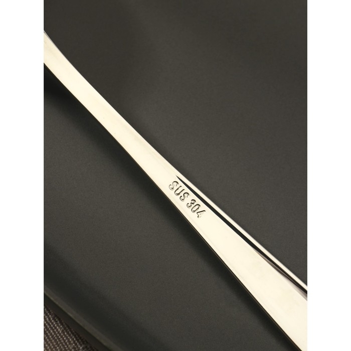 Ложка чайная из нержавеющей стали Magistro «Виконт», длина 17 см, цвет серебряный Ложка чайная из нержавеющей стали Magistro «Виконт», длина 17 см, цвет серебряный