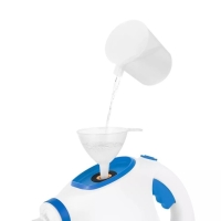 Пароочиститель Kitfort KT-9194-3, 1050 Вт, 0,35 л, 30 г/мин, нагрев 3 мин, бело-синий