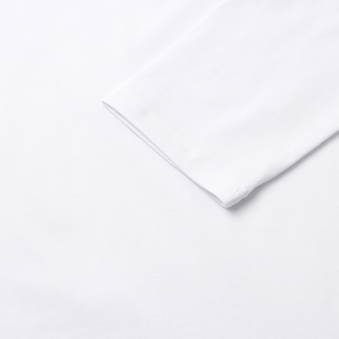 Джемпер (лонгслив) мужской MINAKU: Basic line MAN цвет белый ,размер 50