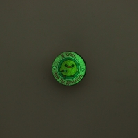 Значок флуоресцентный "Мой mood", 3.4 х 3.4 см Значок флуоресцентный "Мой mood", 3.4 х 3.4 см