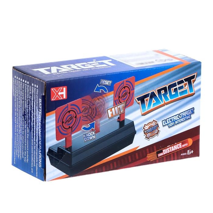 Мишень &laquo;Сбей 3&raquo;, автоматически поднимается, работает от батареек