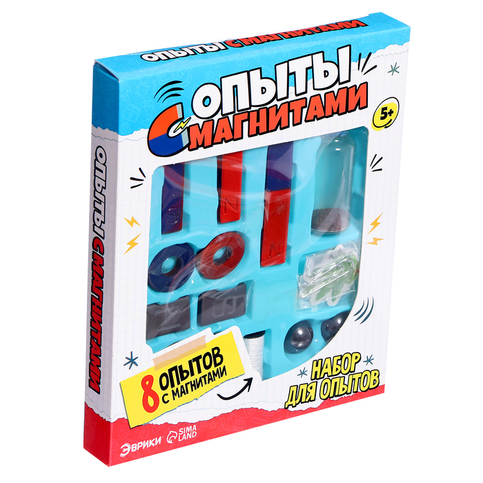 Набор для опытов &laquo;Опыты с магнитами, 8 опытов&raquo;