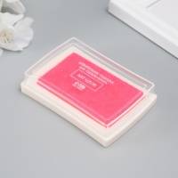 Штемпельная подушка "Розовая" 7,7х5,2х1,8 см Штемпельная подушка "Розовая" 7,7х5,2х1,8 см