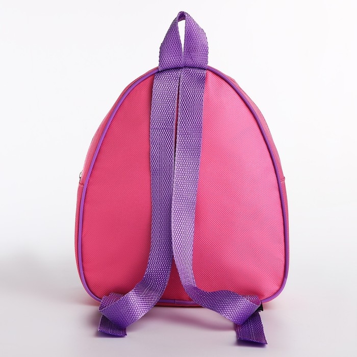 Рюкзак детский для девочки «Лисёнок», 23 х 5 см см, отдел на молнии, цвет красный Рюкзак детский для девочки «Лисёнок», 23 х 5 см см, отдел на молнии, цвет красный