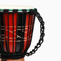 Барабан Джембе "Слон", 23 х 50 см, красный