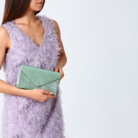 Сумка-клатч на магните, цвет зелёный Сумка-клатч на магните, цвет зелёный