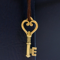 Фотоальбом 30 листов "Синий океан" кожзам (на кольцах) 22,5х18х3 см