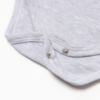 Боди детский, цвет серый, рост 74 см