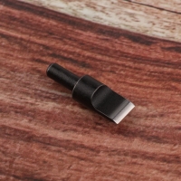 Нож поворотный для тиснения на коже, 9 × 2,7 см, цвет серебряный Нож поворотный для тиснения на коже, 9 × 2,7 см, цвет серебряный