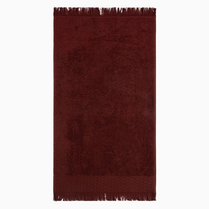 Полотенце махровое Love Life &laquo;Аморе&raquo; 50х90 см, коричневый, 100% хл, 450 гр/м2