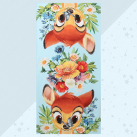 Полотенце  "Бэмби" 70х146&plusmn;2 см, 100% хлопок  160гр/м2