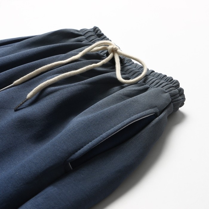 Брюки спортивные для мальчиков, НАЧЁС, цвет синий, рост 134-140 см