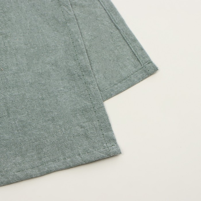 Простыня SL Home Простыня SL Home "Деним" 235*245 см, цв.оливковый, 100% жатый хлопок