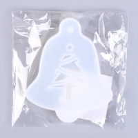 Форма силиконовая универсальная, подвеска «Колокольчик с ёлочкой» Форма силиконовая универсальная, подвеска «Колокольчик с ёлочкой»