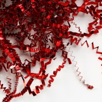 Наполнитель для шаров и подарков, упаковка, &laquo;Бордо&raquo; , 15 х 26 см