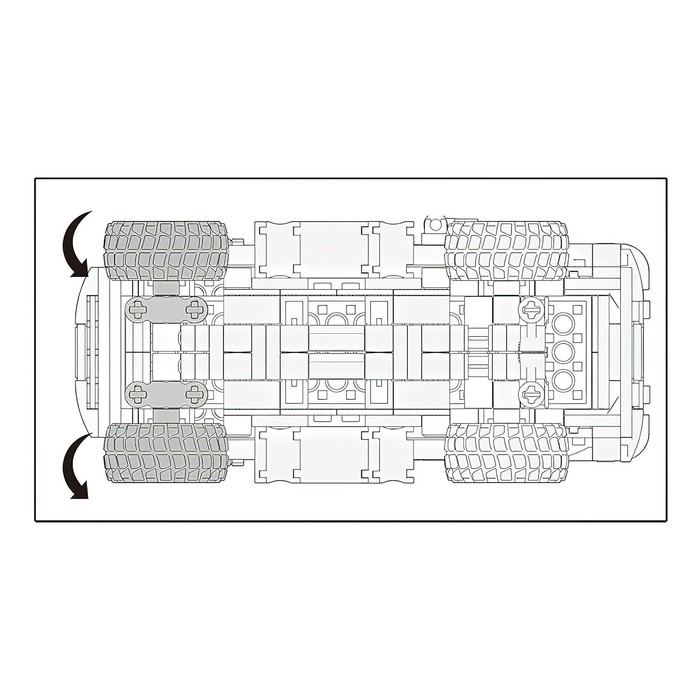 Конструктор Модельки &laquo;Грузовоз&raquo;, 361 деталь