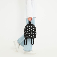 Рюкзак детский для девочки из искусственной кожи &laquo;Утёнок на скейте&raquo; 27х23х10 см