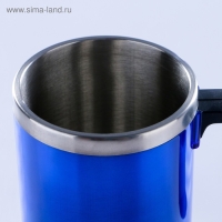 Термокружка, 450 мл, Алтай, сохраняет тепло 2 ч, 11 х 12 см, синяя