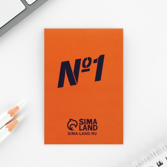 Подарочный набор блокнот, карандаши (2 шт) и значок &laquo;Только вперед&raquo;