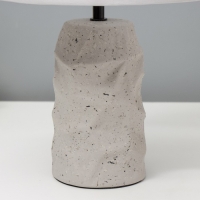 Настольная лампа "Глинка" Е14 40Вт серый 25х25х38,5см RISALUX Настольная лампа "Глинка" Е14 40Вт серый 25х25х38,5см RISALUX