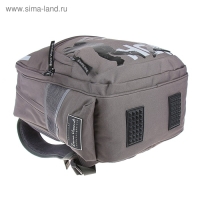 Рюкзак школьный Bruno Visconti, 40 х 30 х 16 см, эргономичная спинка, &laquo;Хип-Хоп&raquo;, тёмно-серый