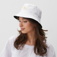 Панама двусторонняя MINAKU &laquo;Ромашка&raquo; цвет белый, размер 56-58