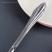 Ложка гарнирная из нержавеющей стали &laquo;Королевство&raquo;, 30 мл, h=23 см, цвет серебряный