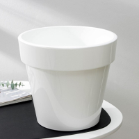 Кашпо для цветов со вставкой &laquo;Порто&raquo;, 9 л, цвет белый