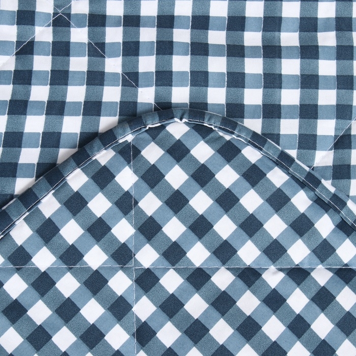 Покрывало LoveLife евро Blue cage 200*210&plusmn;5см, новосатин, 100%п/э