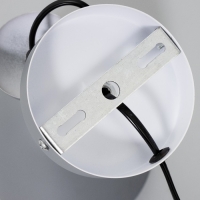 Бра с выключателем на проводе "Клаудиа" Е27 40Вт серый 28х15х20см Бра с выключателем на проводе "Клаудиа" Е27 40Вт серый 28х15х20см