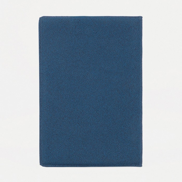 Обложка для паспорта, цвет синий