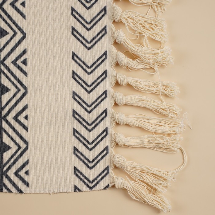 Коврик для дома SL Home Cotton, 60×90 см, цвет бежевый Коврик для дома SL Home Cotton, 60×90 см, цвет бежевый