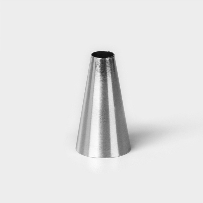 Насадка кондитерская KONFINETTA &laquo;Круг&raquo;, d=2,3 см, выход 0,8 см, нержавеющая сталь