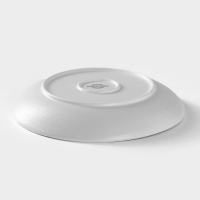 Тарелка фарфоровая Magistro Line, d=20,5 см, цвет белый