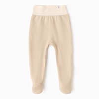 Ползунки детские MINAKU "Nature", цвет бежевый, рост 68-74 см Ползунки детские MINAKU "Nature", цвет бежевый, рост 68-74 см