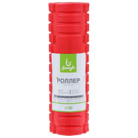 Ролик массажный Sangh, 45х14 см, цвет красный