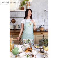 Фартук "Этель" Кактусы 70х60 см см, 100% хлопок, рогожка 160 гр/м2 Фартук "Этель" Кактусы 70х60 см см, 100% хлопок, рогожка 160 гр/м2