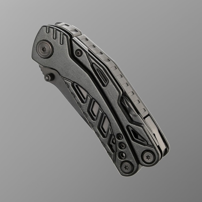 Мультитул 11в1 с плоскогубцами в чехле, черный Мультитул 11в1 с плоскогубцами в чехле, черный