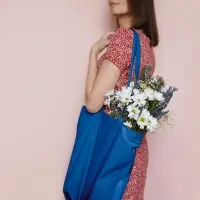 Сумка для покупок Torbica Color, красная Сумка для покупок Torbica Color, красная