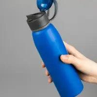 Бутылка для воды Billy Gym, матовая синяя Бутылка для воды Billy Gym, матовая синяя