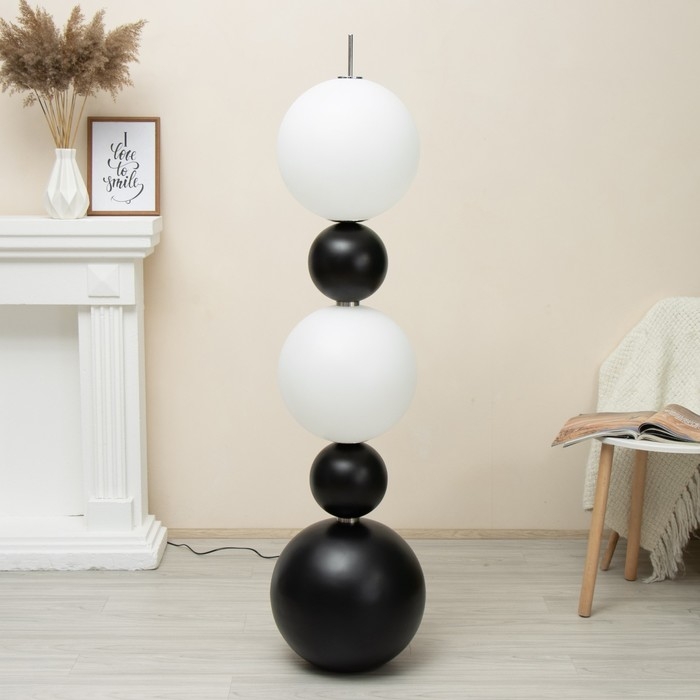 Торшер "Балби " LED 18Вт 4000К черный 40х40х158см